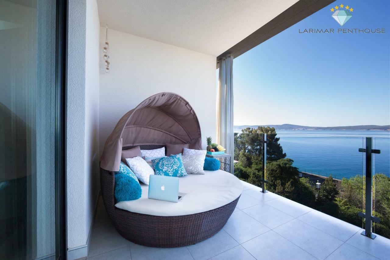 Larimar Penthouse Lägenhet Crikvenica Exteriör bild